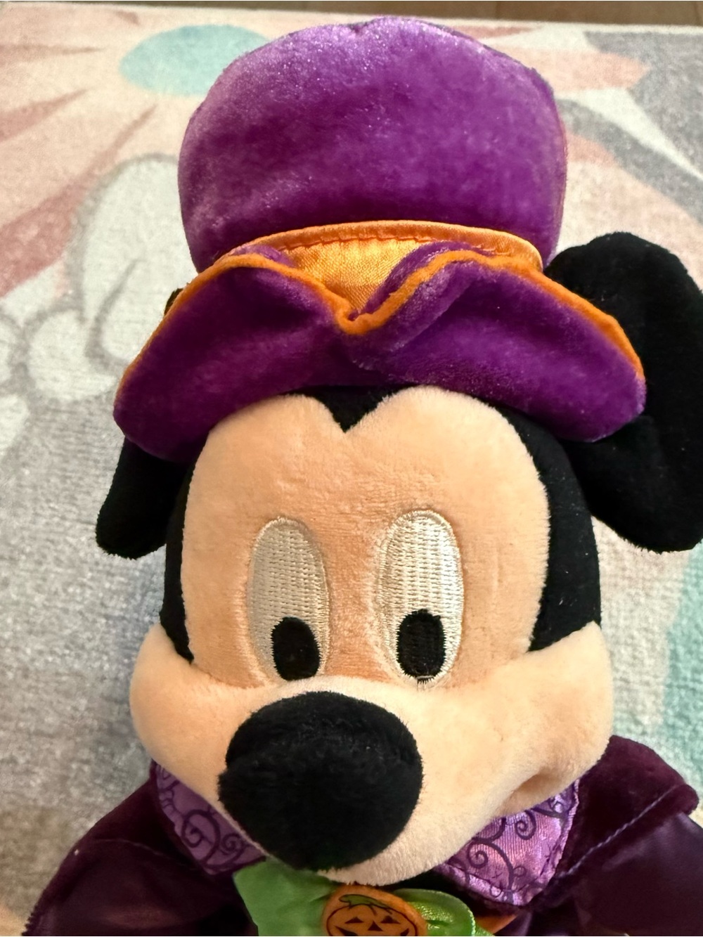 Vintage Walt Disney World 2008 Happy Halloween Mickey Mouse Plush - Picture 3 of 11